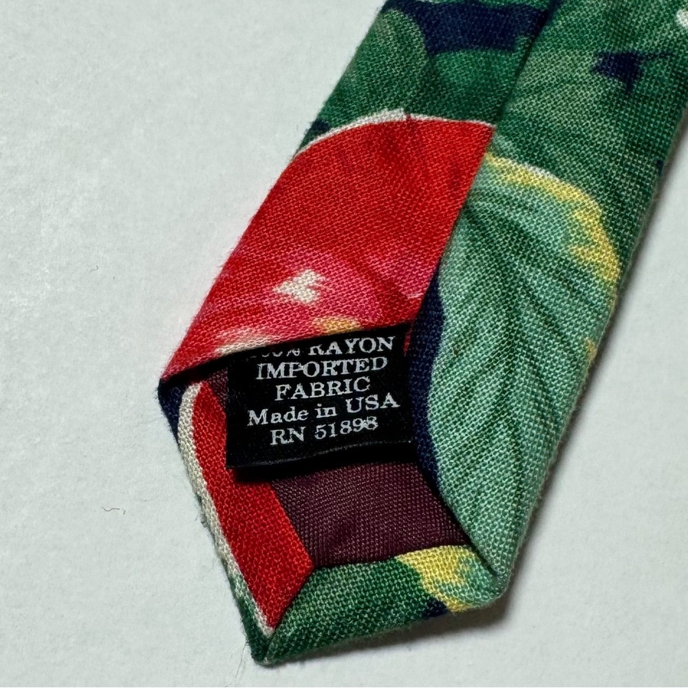 Vintage 90s Structure Tie - Picture 5 of 5